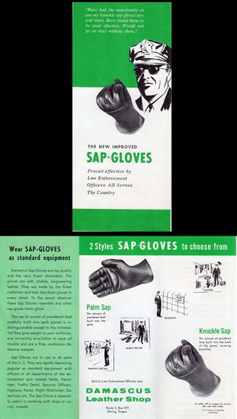 1960 Sap Gloves Brochure